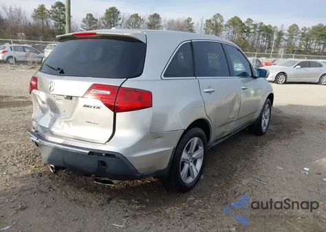 2013 Acura Mdx Technology Package from USA, damaged, VIN 2HNYD2H38DH503935